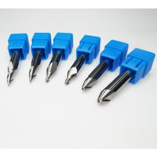 2 Flutes 10° degrees Taper Endmill Solid Carbide Ball Nose End Mill Aluminium Alloy copper wood acrylic Carving
