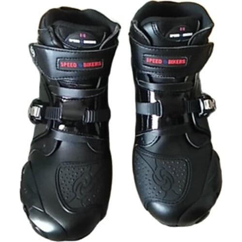 Soft Motorcycle Boots PRO boot biker waterproof SPEED Motorboats Men motocross boots Non-slip motorcycle shoes A9003