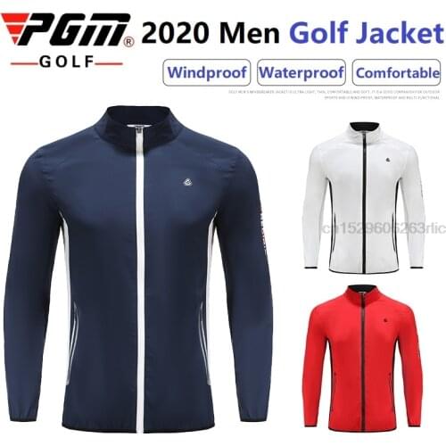 Mens Golf Jacket Waterproof Golf Windbreaker Male Outdoor Thin Sports Leisure Table Tennis Sportswear Windproof Dry Fit Coats