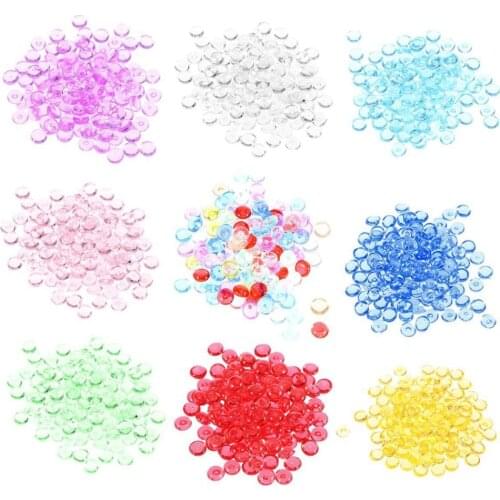 Nightlight 7*4 mm 30 grams Acrylic Sequins PVC Flat for DIY Card Making Craft Color Collection
