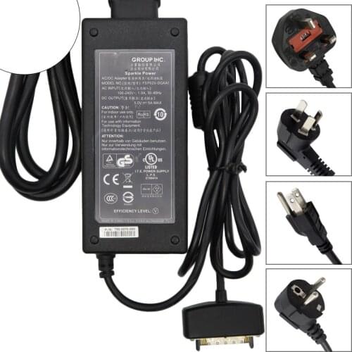 For FSP Group AC Adaptor FSP025-DGAA1 5V 5A Max Power Supply Charger 60 Pin - Used
