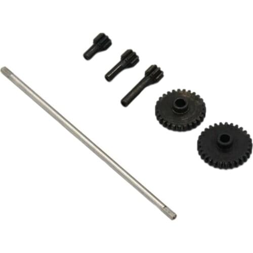1:28 Scale RC Reduction Gear + Front and Rear Drive Gear for Wltoys K989 K979 K989 P939 Accessory