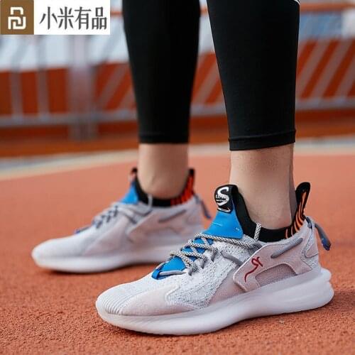 Youpin DIENJI Sport Shoes Running Men Shoes Fashion Sneakers Non-slip Wear-resistant Comfortable Athletic Training Footwear