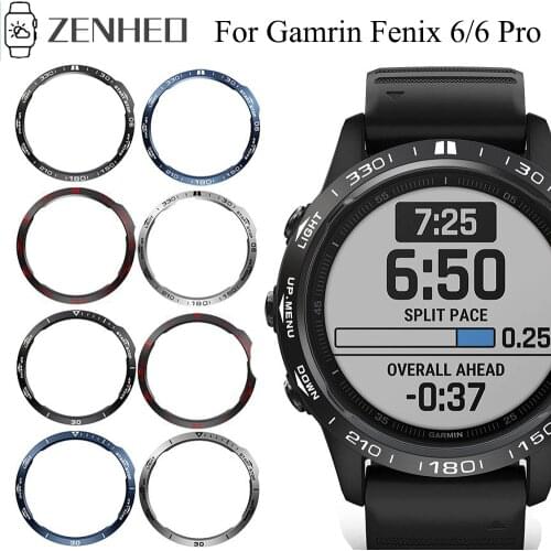 Bezel Styling Frame for Gamrin Fenix 6/6 Pro Protector Cover Anti Scratch Protection Ring for Gamrin Fenix 6 Sapphire