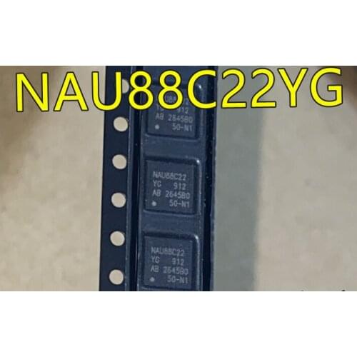 5PCS NAU88C22YG NAU88C22 88C22YG QFN32