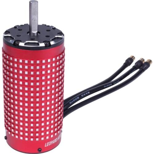 58113 Leopard Hobby LBP58113 V2 4-Pole sensorless brushless inrunner 1050KV 700KV 530KV motor for large scale RC 1/5 cars