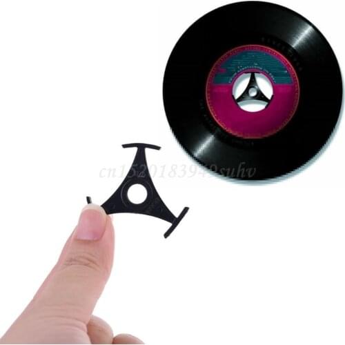 5 pcs 7 Inch Vinyl Record Adapter Converter For 45RPM Turntable Phonograph 45RPM