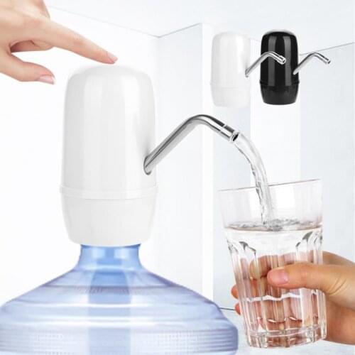 Automatic Water Pump For Bottle USB Charging Double Motor Electric Bottle Drinking Water Pump Dispenser Hand Pump Bottled Water