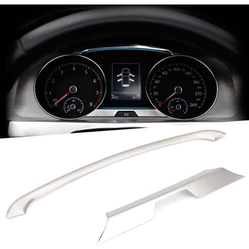 Car styling For VW Volkswagen GOLF 7 MK7 Auto Stainless Steel Panel Trim Decoration 2 PCS/Set