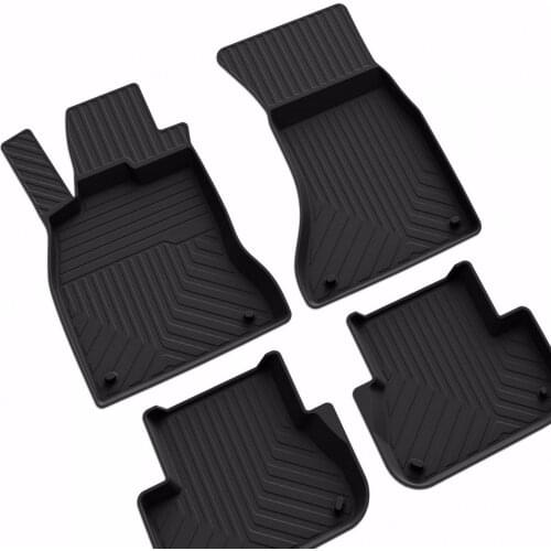 Fit For Audi A4 B8 4D Black Accessories Foot Covers Slip-Resistant To Your Car Special (2008-2016)