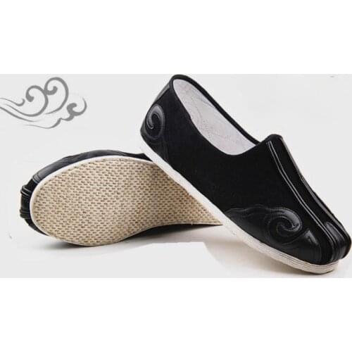 Handmade cotton tai chi shoes sneakers shaolin monks zen kungfu martial arts shoes taoism taoist kung fu shoes