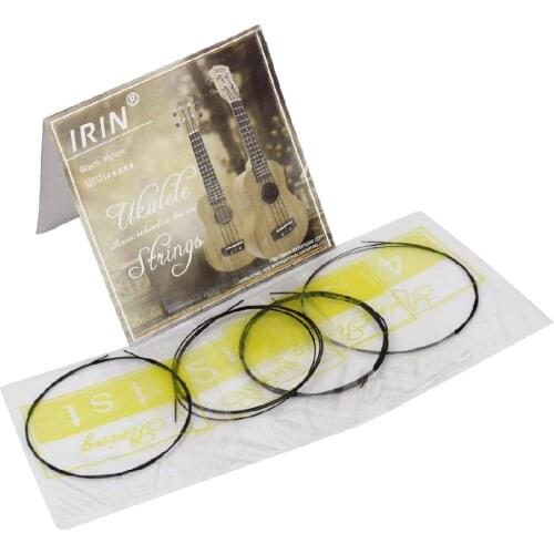IRIN 4 Pcs Nylon Ukulele Strings Replacement Part for 21/23/26 Inch Stringed Instrument U101