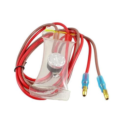 KSD303-A 2 Wire Lead -7C Normal Open Refrigerator Defrost Thermostat 250V 10A