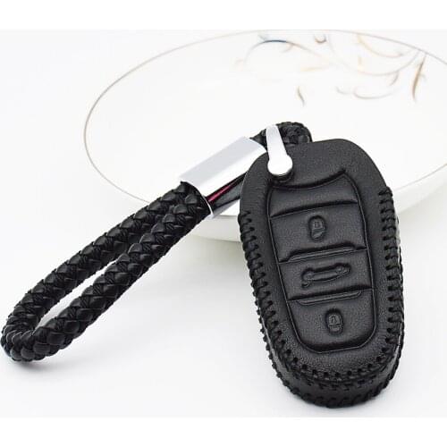 KUKAKEY Car Styling Key Case Cover For Citroen C1 C2 C3 C4 C4L C5 DS3 DS5 Cactus Xsara Grand Picasso Elysee Berlingo Accessories