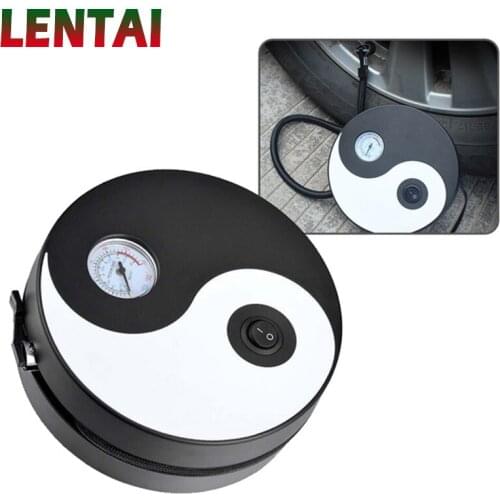LENTAI For Chevrolet cruze captiva Mitsubishi asx Volvo xc90 s60 xc60 Jaguar 1PC Car Tire Pump Chinese Tai Chi Styling Air Pump