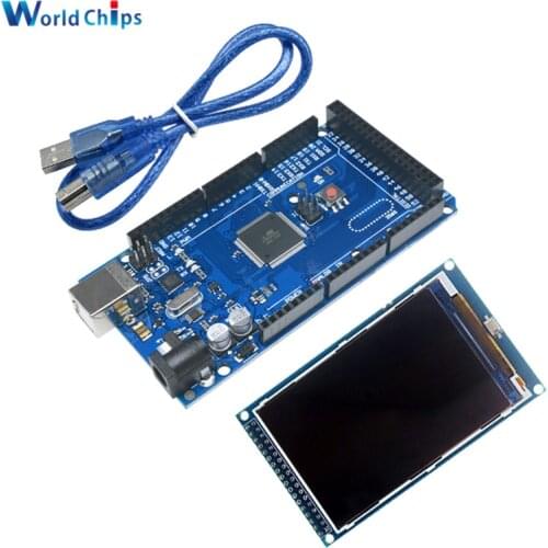 3.5 inch TFT LCD Screen Module 3.3V/5V ILI9486/ILI9488 Ultra HD 320X480 for arduino Compatible with MEGA 2560 R3 Board with USB