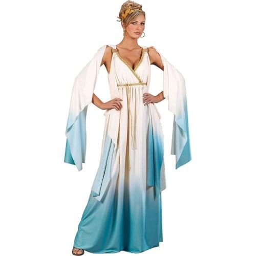 New Halloween Costume Swinging Skirt Cleopatra Costume Greek Goddess Cosplay Clothing halloween costumes for women