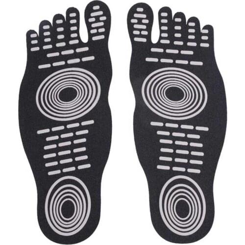 Unisex Silicone Beach Foot Patch Pads Insoles Men Comfortable Waterproof Invisible Anti-skid Shoes Mats Women Foot Pads Patch