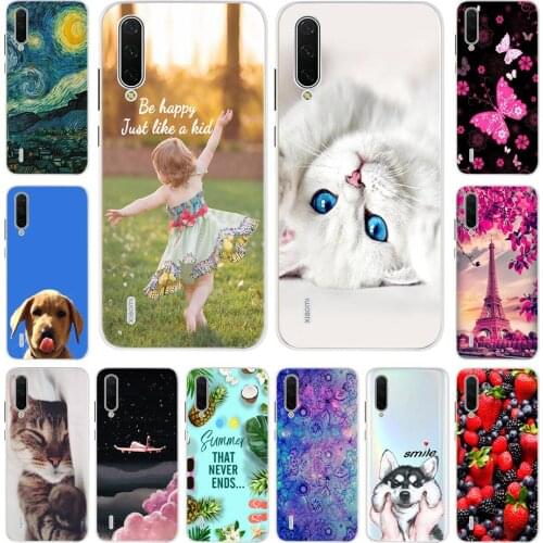Silicone Case For Xiaomi Mi CC9 CC 9 Meitu Phone Case Cat Cute Soft TPU Cover Bumper For Xiaomi CC9 Mi CC9 CC 9 CC9E Back Cover