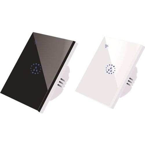 20A WiFi Smart Switch Voice Remote Control Press Switch EU/ UK for Water Heater for Google Home Alexa Smart Life