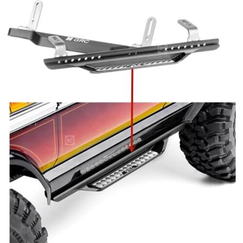 GRC Universal Metal Side Bumper Pedal For 1/10 Rc Car Traxxas TRX-4 BRONCO