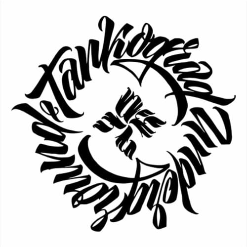 Band Icon Vinyl Car Stickers Waterproof Car Window Bumper Decal Removable Black Silver CL555