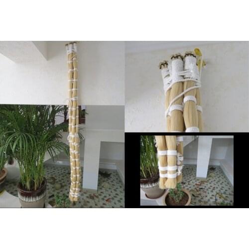 High quality 1kg Strong Mongolia horsetail violin bowhair 103cm up