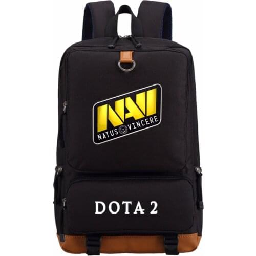 WISHOT GAME Team NAVI DOTA 2 CSGO backpack for teenagers School Bags travel Casual Laptop Bags Rucksack