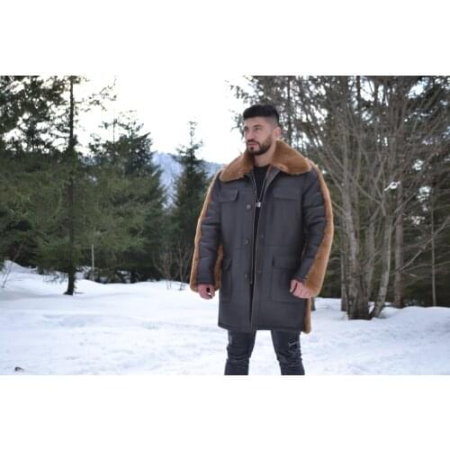 Men's Leather Jackets Yasin Antilop China