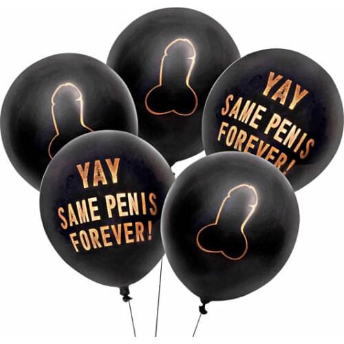 10pcs/lot 12inch Yay Same Penis Forever Balloons MATURE CONTENT Bachelorette Party Balloons Hen Party Penis Balloon party supply
