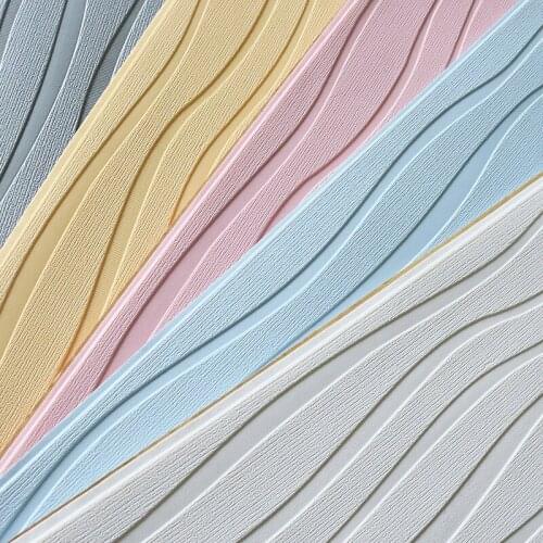 16Pcs 70cmx70cm 3D Wall Stickers 3D Wallpaper Waterproof Self-Adhesive Panels for Living Room Childrens Room Home Decoration