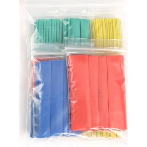 164 pcs Heat Shrink Tubing Wire Cable Heat shrink tube kit Insulation Sleeving cable protective cover