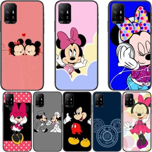 Kiss Mouse MickeyFor Realme C3 Case Soft Silicon Back cover OPPO Realme C3 RMX2020 Coque Capa Funda find x3 pro C21 8 Pro a91