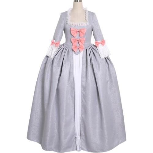 Cosplaydiy Marie Antoinette Baroque Ball Gown Dress 18th Century Victorian Ball Gown Costume Dress Free Shipping L320