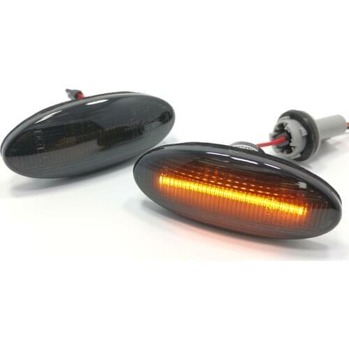 For NISSAN Dualis Qashqai J10 2010-2013 Qashqai +2 NJ10 Facelift Sequential LED Side Indicator Wing Fender Dynamic Turn Signal