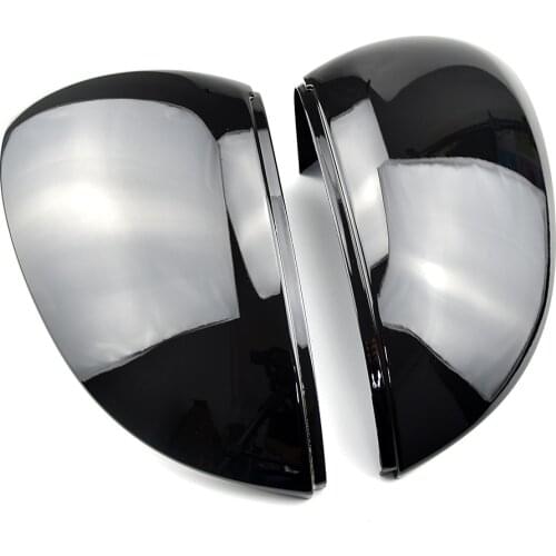 Gloss Black Rearview Mirror Covers Caps Shell For Volkswagen VW Golf 8 VIII 2021 Car Side Mirror Covers Caps Case ABS