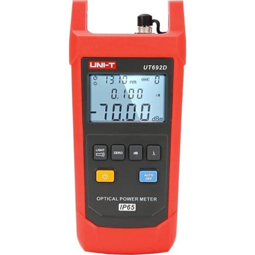 UNI-T Fiber Optic Tool Optical Power Meter Visual Fault Locator UT692D UT692G UT693D -70-10dBm -50-26dBm 10mW FC/SC/ST Connector