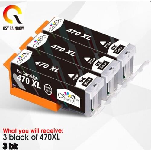 3BK PGI 470 CLI 471 Ink Cartridge For Canon PGI470 PGI-470 CLI-471 PIXMA MG6840 MG5740 TS5040 TS6040 MG 6840 Printer Cartridges