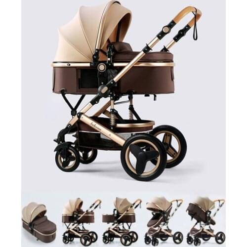 Luxury Baby Stroller with Car Seat Portable Baby Carriage Lightweight Stroller Baby Car Kinderwagen Travel System Baby Stroller