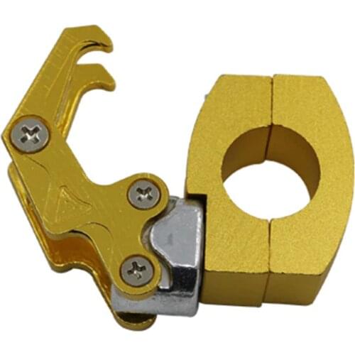 Motorcycle Helmet Hook Luggage Bag Hanger Hook Aluminum Alloy Easy Install Helmet Holder Storage Bag Holder Motor Accessories