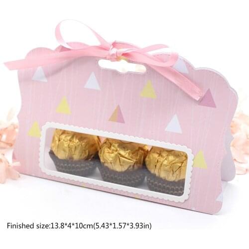 KSCRAFT Chocolate Favor Bag Metal Cutting Dies Stencils for Scrapbooking/photo album Decorative Embossing Paper Card