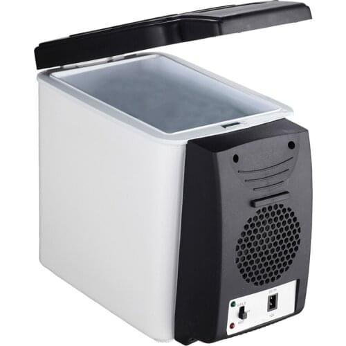 6L Mini Car Fridge Cooler Warmer12V Travel Refrigerator Portable Electric Ice box Cooler Box Freezer