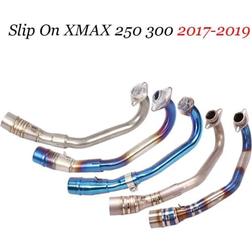Motorcycle modificationFor Yamaha XMAX250 XMAX 300 2017-2019 muffler XMAX 250 front section XMAX full set of connecting pipe