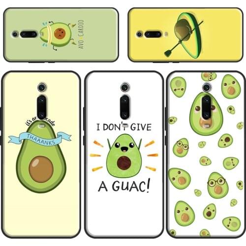Cartoon Avocado Case For POCO F3 M3 Pro POCO X3 Pro Coque For Xiaomi Mi 11 Ultra 10T Pro Mi Note 10 Lite