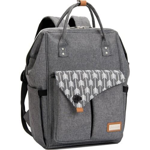 New Fashion Mummy Bag Backpack Multifunctional Large Capacity Baby Bag Diaper Bag Backpack