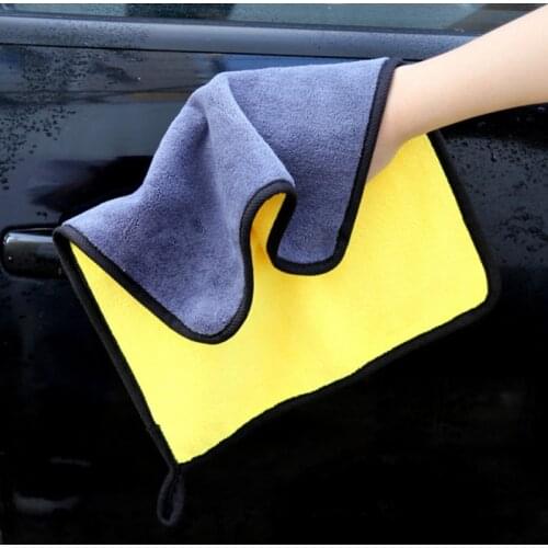 800Gsm Car Wash Microfiber Towel Car Cleaning Drying Cloth Hemming Car Care Cloth Detailing Car Wash Towel
