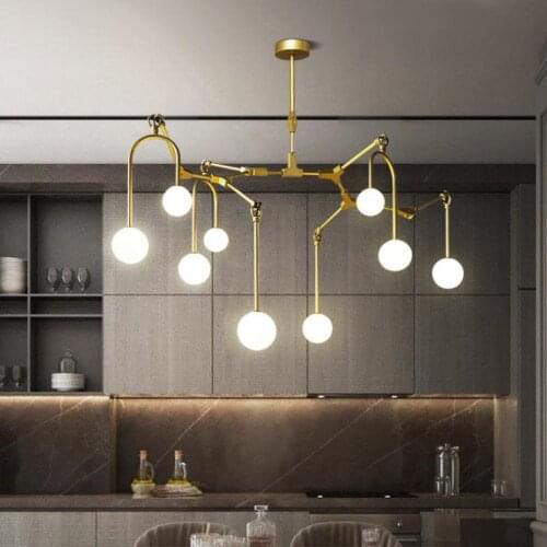 Nordic Postmodern Living Room Chandelier Lighting Retro Creative Restaurant lights Bedroom Tieyi Willow G4 led Chandelier