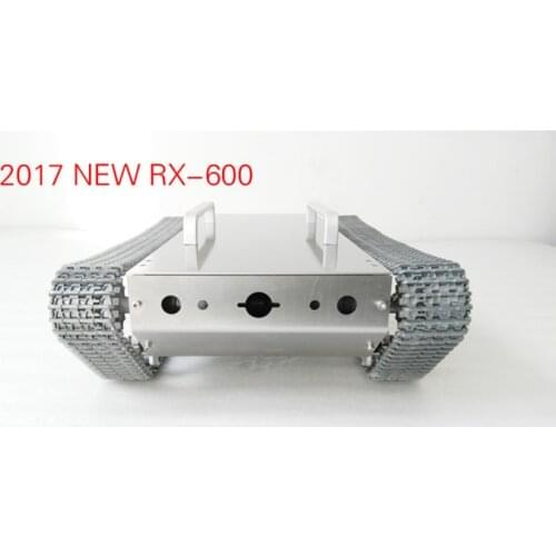 Official smarian 2017 RX-6004 drive enhanced flexible shock absorbing stainless steel robot chassis track inspection vehicle