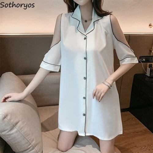 Sothoryos Women's Silk Nightgowns