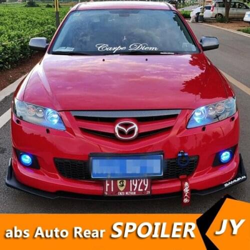 For Mazda 6 Front shovel Body kit spoiler 2006-2013 Mazda6 6 ABS Rear lip rear spoiler front Bumper Diffuser Protector
